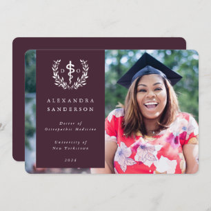 Anuncio Borgoña+Médica blanco de la medicina osteopática