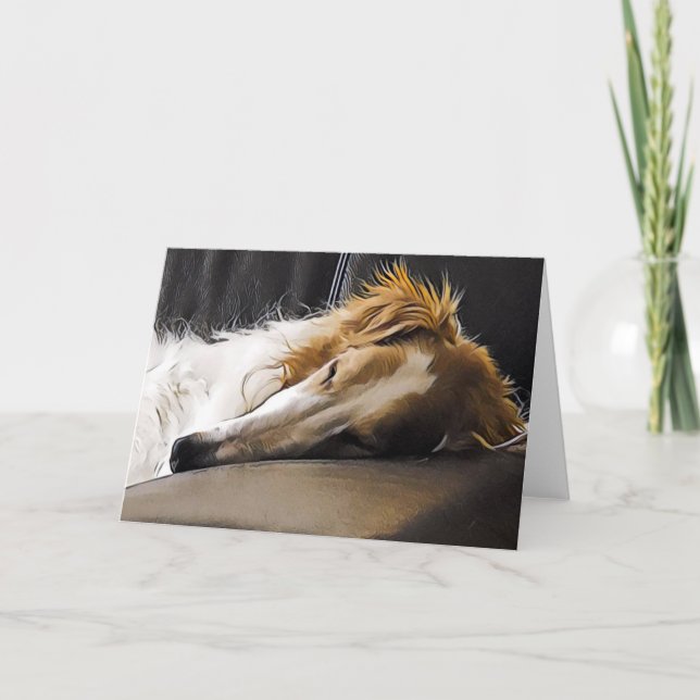 Anuncio Borzoi en Slumber (Anverso)