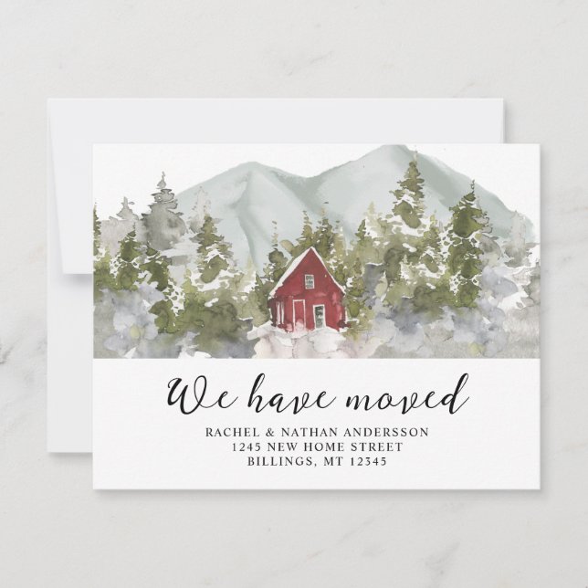 Anuncio Bosque de invierno que hemos movido cambio de dire (Anverso)