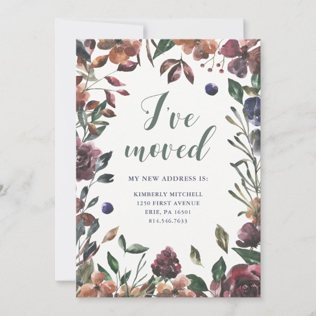 Anuncio Botánico picado | Nueva dirección (Anverso)