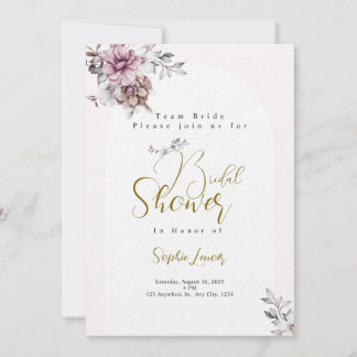Anuncio Bridal Shower Invitation Card