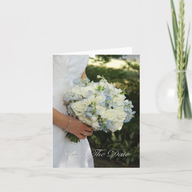Anuncio Bride's Save The Date (Anverso)