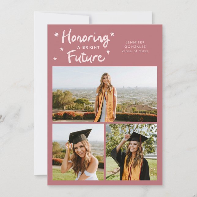 Anuncio Bright Future Stars Multi Photo Pink Grad (Anverso)
