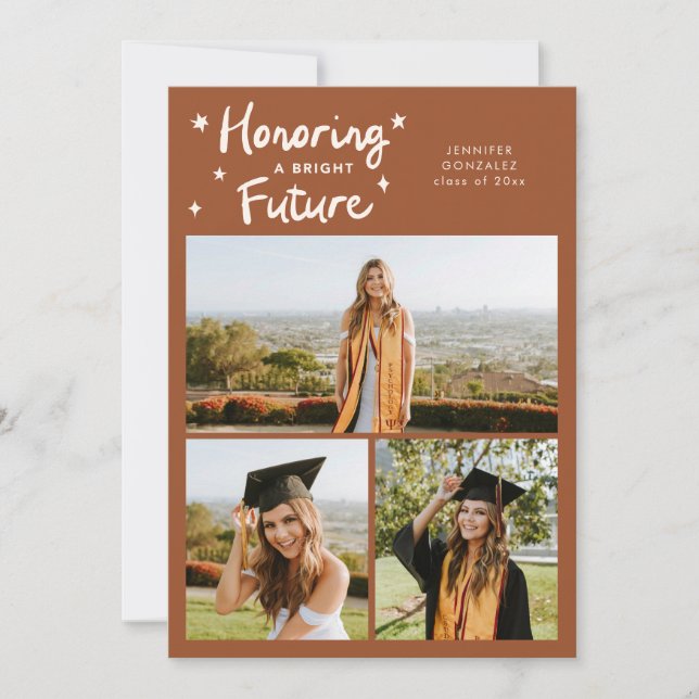 Anuncio Bright Future Stars Multi Photo Terracotta Grad (Anverso)
