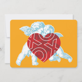 Anuncio Brite Cupid XOXO Valentine Card.