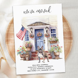 Anuncio Bulldog francés Personalizado patriótico Mascota p