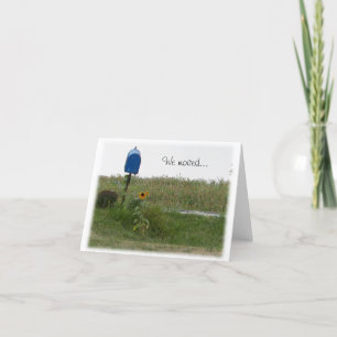 Anuncio Buzón de correo y girasol que hemos movido en blan