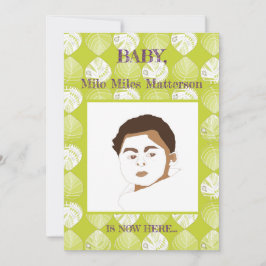 Anuncio Cabeza de pez deja nuevo nacimiento blanco de Kiwi