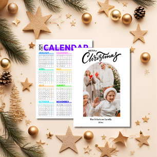 Anuncio Calendario de Feliz Collage de fotos de Navidad 20