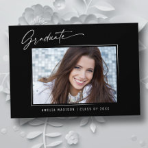 Caligrafía moderna Elegante Graduación de Guión de