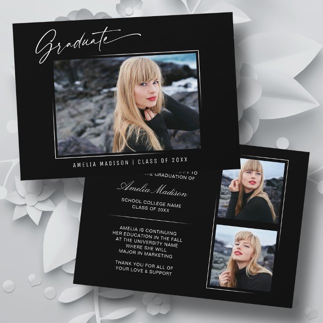 Anuncio Caligrafía moderna Elegante Guión de tinta 3 Grado (Subido por el creador)