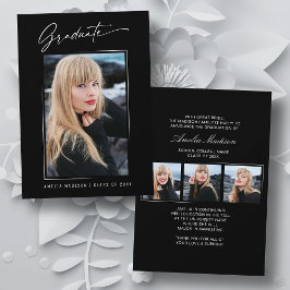 Anuncio Caligrafía moderna Elegante Guión de tinta 4 Grado