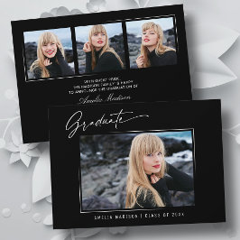 Anuncio Caligrafía moderna Elegante Guión de tinta 4 Grado