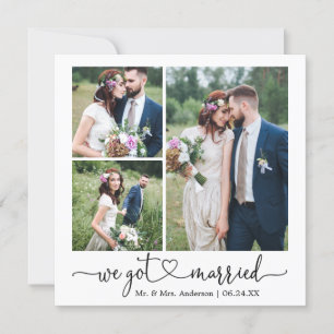 Anuncio Calligrafía Corazón: nos casamos con Boda 3 Foto