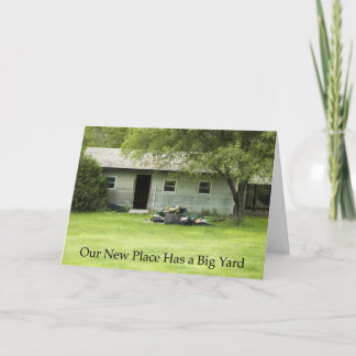 Anuncio Cambio de dirección: Big Yard