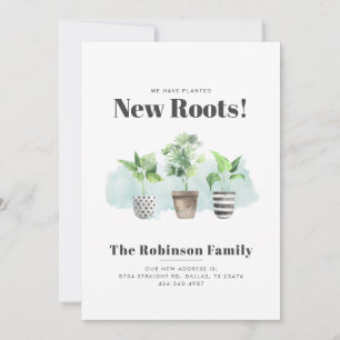 Anuncio Cambio de dirección Boho Personalizado Moving