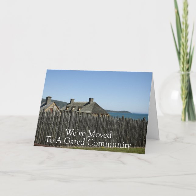 Anuncio Cambio de dirección: comunidad cerrada (Anverso)