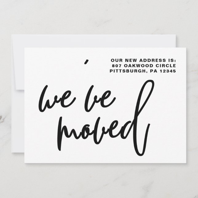 Anuncio Cambio de dirección de franjas en blanco y negro (Anverso)