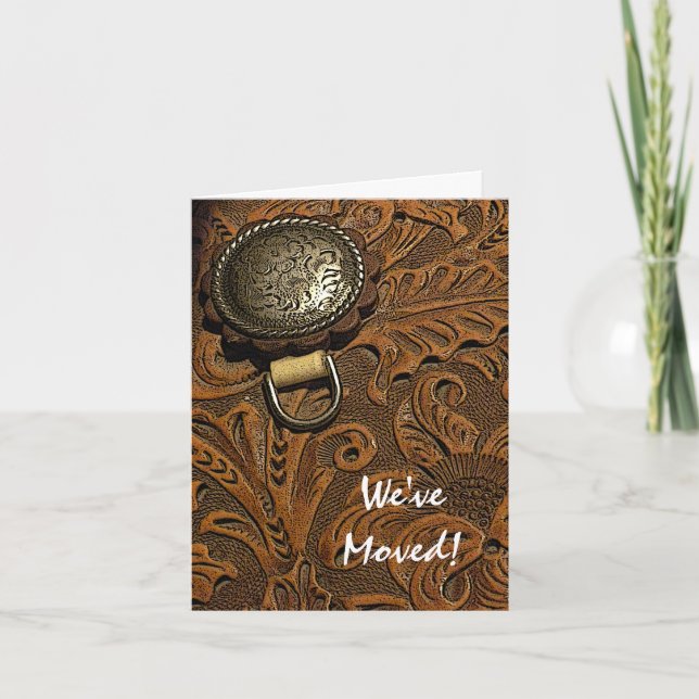 Anuncio Cambio de dirección de la silla de caballo occiden (Anverso)