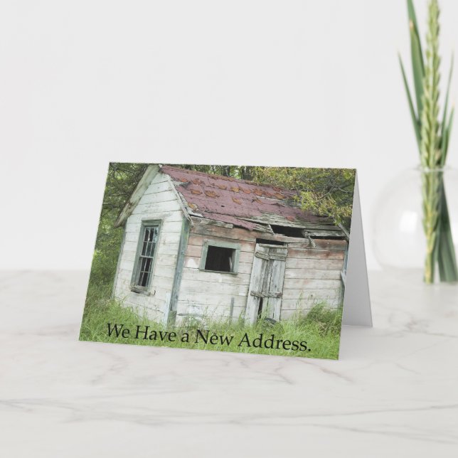 Anuncio Cambio de dirección: Gran ubicación (Anverso)