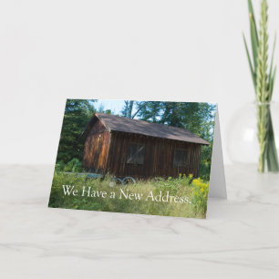 Anuncio Cambio de dirección: Hogar en los bosques