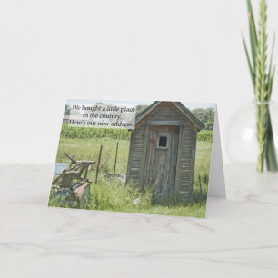 Anuncio Cambio de dirección: lugar en el país