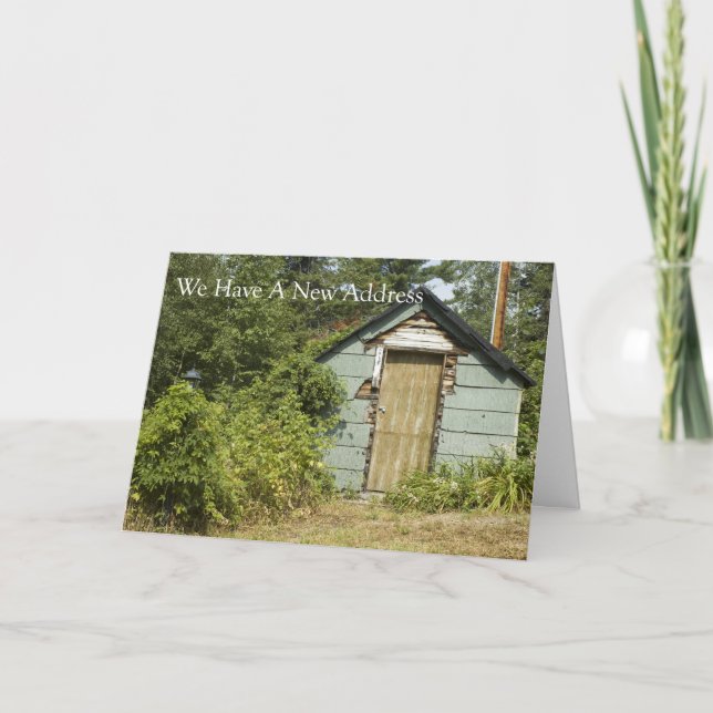 Anuncio Cambio de dirección: necesita puerta (Anverso)