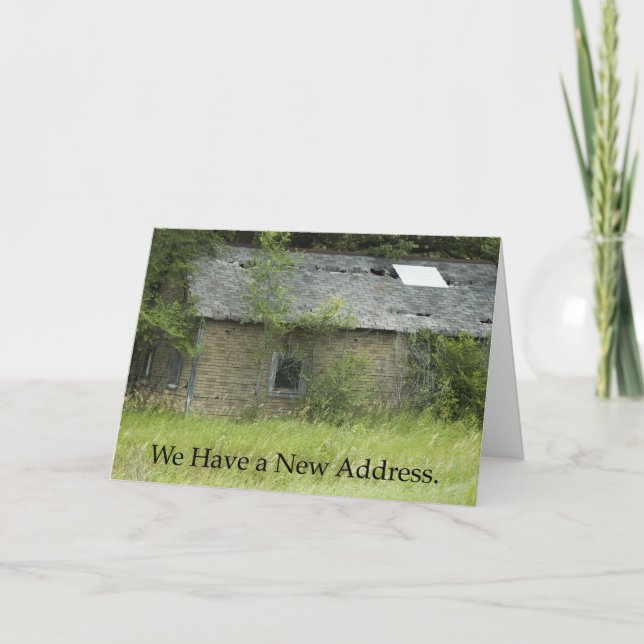 Anuncio Cambio de dirección: trabajo de necesidades de tec (Anverso)