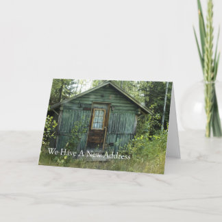 Anuncio Cambio de dirección: Woodland Home