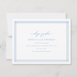 Anuncio Cambio de fecha de postergación de la boda en la v