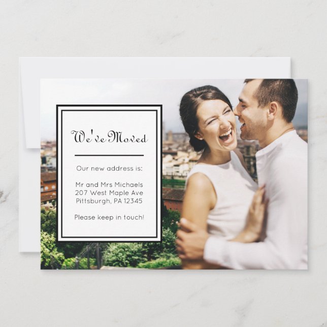 Anuncio Cambio de la foto de la dirección y los puntos de  (Anverso)