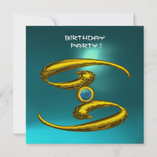 Anuncio CÁNCER DE ORO,Zodiac Birthday Jewday Aquamarine Bl