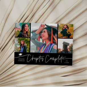 Anuncio Capítulo Completo Graduación Negra Multi Foto