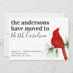 Anuncio Cardenal de Carolina del Norte en movimiento Invit