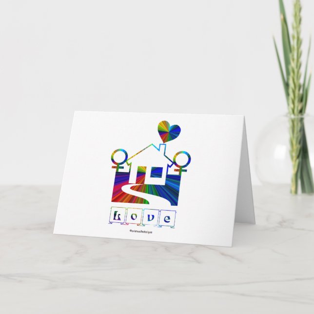 Anuncio Casa arcoiris-hogar gay de amor nuevo (Anverso)