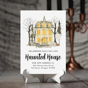 Anuncio Casa Embrujada Espeluznante Halloween Mudanza
