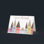 Anuncio Casa móvil<br><div class="desc">Casa de mudanza,  tarjeta de felicitación de cambio de dirección</div>