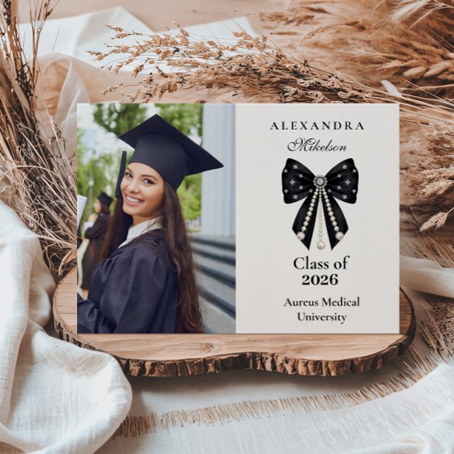 Anuncio Celebración de Graduación Chic Coquette (Subido por el creador)