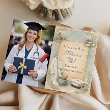 Celebración de graduación de farmacéutico