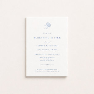 Anuncio Cena de ensayo de boda de HYDRANGEA