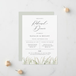 Anuncio Cena De Ensayos De Grass Pampas En La Playa