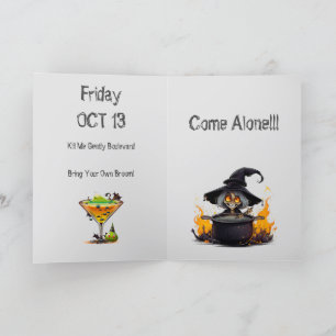 Anuncio Cena de Halloween con un toque de capricho macabro