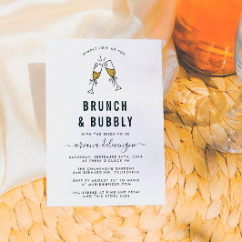 Anuncio Champagne de oro | Ducha de novias Brunch & Bubbly