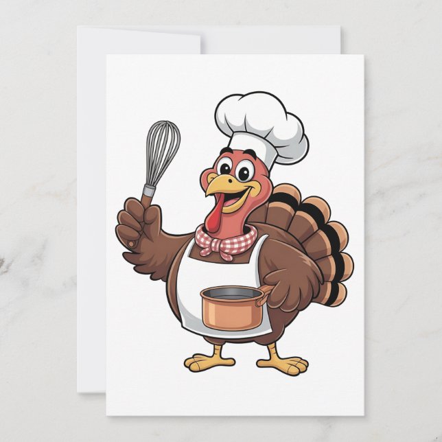 Anuncio Chef Turkey Thankding Cook Gobbler (Anverso)