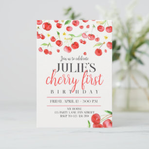 Anuncio Cherry first birthday