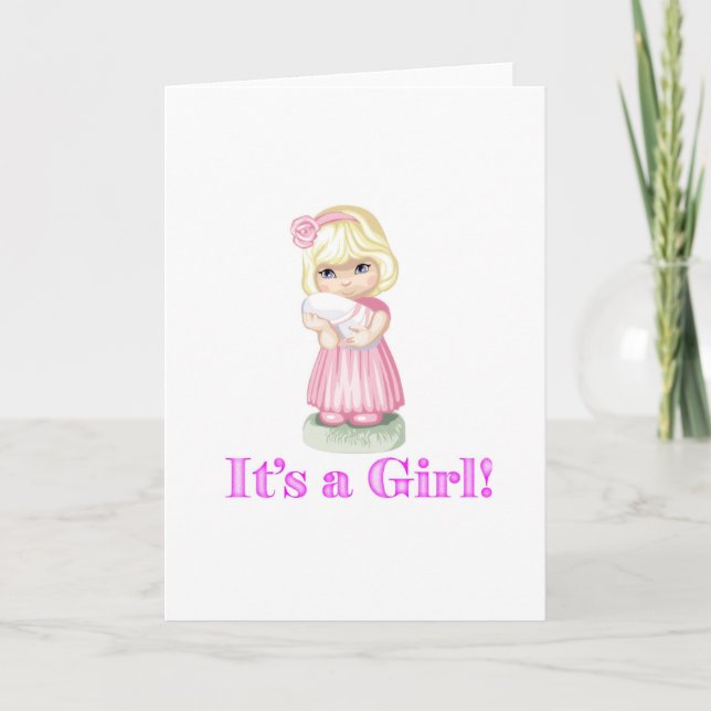 Anuncio Chica de cumpleaños (Anverso)