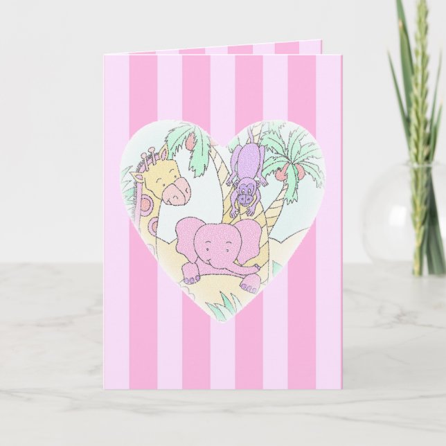 Anuncio Chica de las bendiciones del corazón del bebé de (Anverso)