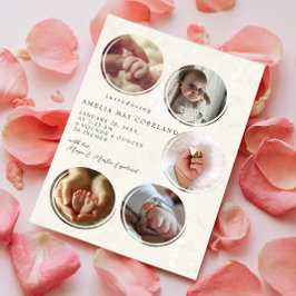 Anuncio Cinco fotos de Collage Birth