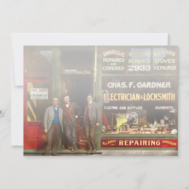 Anuncio City - Chicago, IL - Everything repaired 1899 (Anverso)