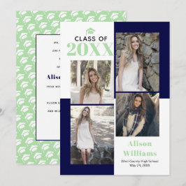 Anuncio Clase de 2025 cuatro marines de fotos, graduación 